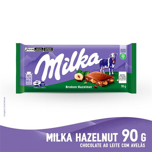 Chocolate Milka Avelã