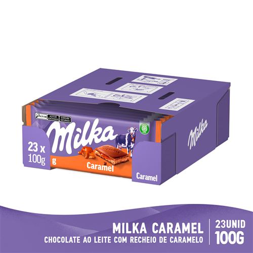 Chocolate Milka Caramelo