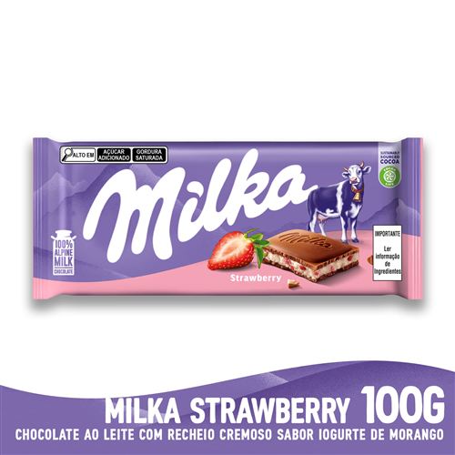 Chocolate Milka Morango