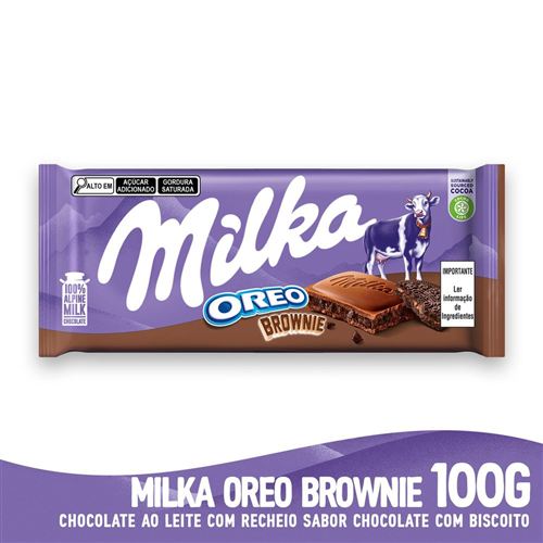 Chocolate Milka Oreo Brownie