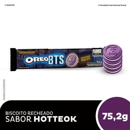 Biscoito Recheado Oreo BTS Sabor Hotteok