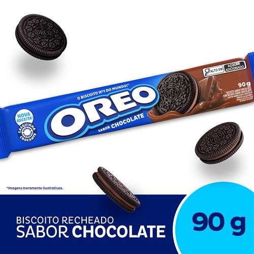 Biscoito Recheado Oreo sabor Chocolate