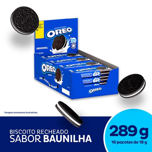 Biscoito Recheado Oreo