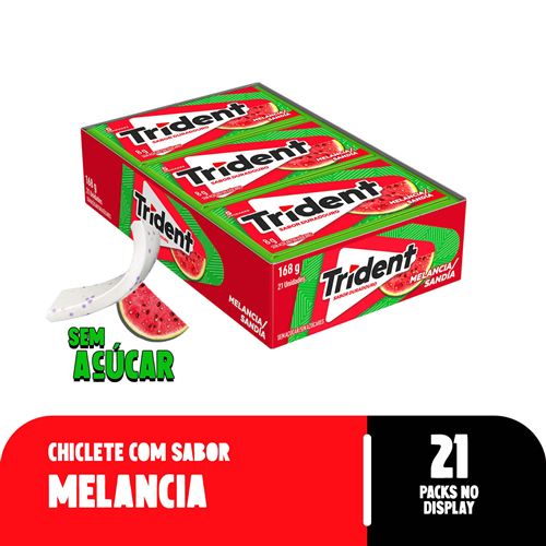 Chiclete Trident Melancia
