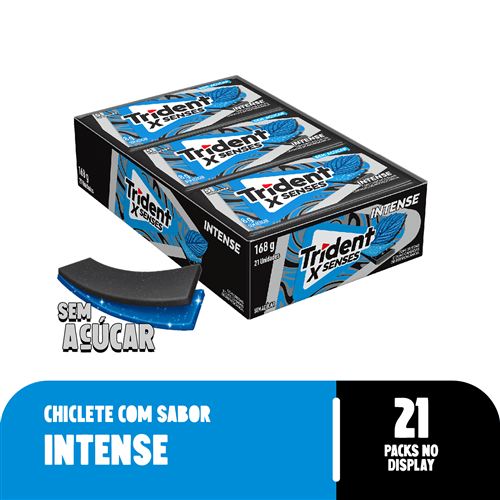 Chiclete Trident XSenses Intense