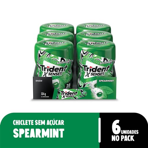 Chiclete Trident XSenses Spearmint