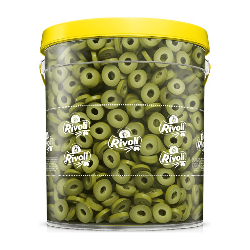 Azeitonas Verde Fatiadas Balde — Rivoli
