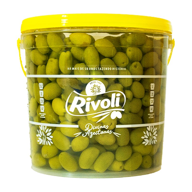 Azeitonas Verde Média Balde — Rivoli