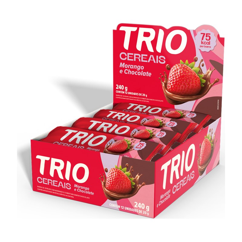 Trio Morango com Chocolate — Trio